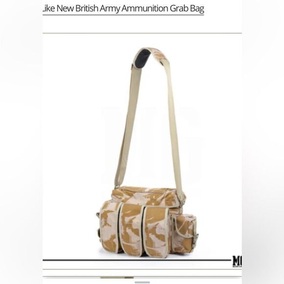 British Army Desert DPM Camo Ammunition Grab Bag - Picture 1 of 6